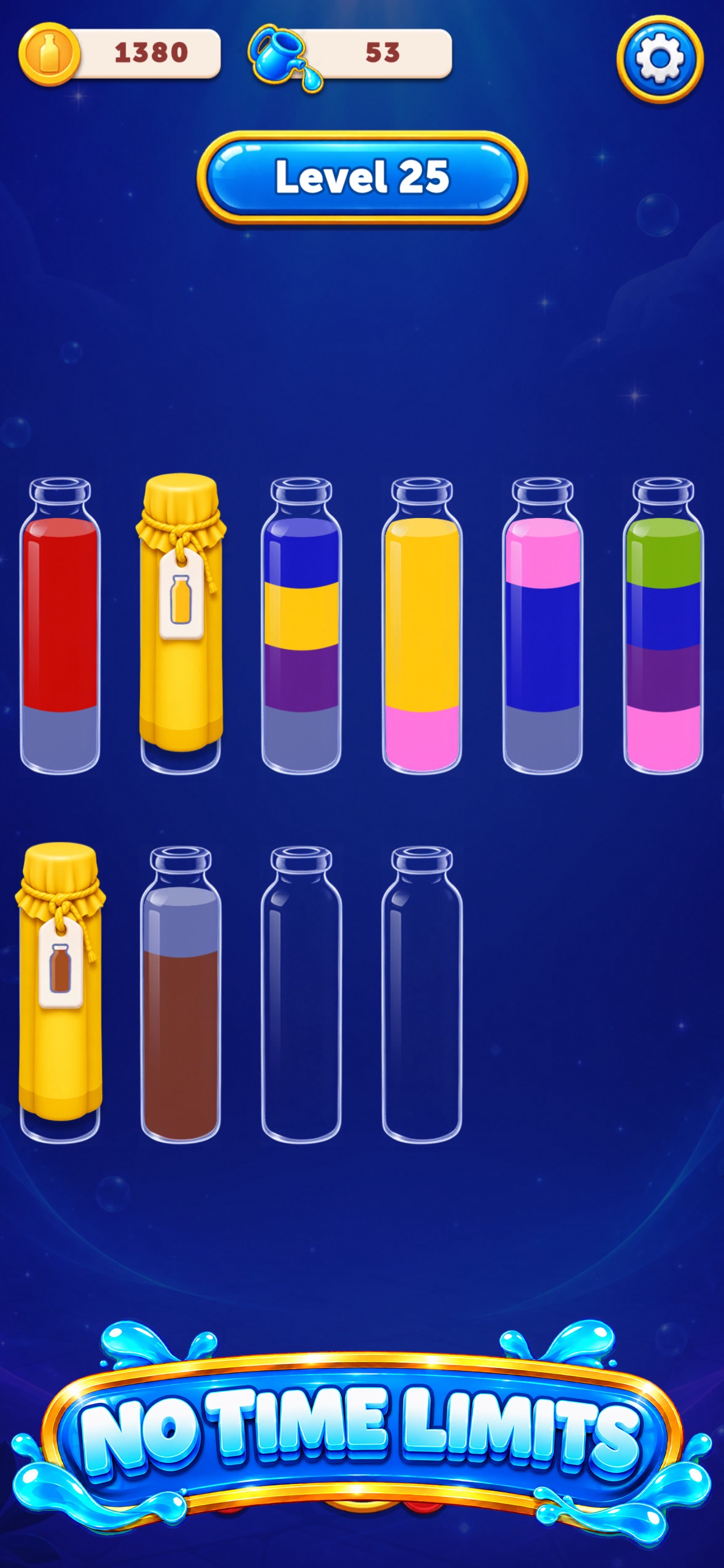 Screenshot 1 of Water Color Sort Craze