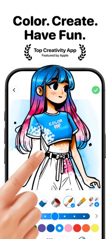 Color Pop AI - Coloring Book Screenshot 1