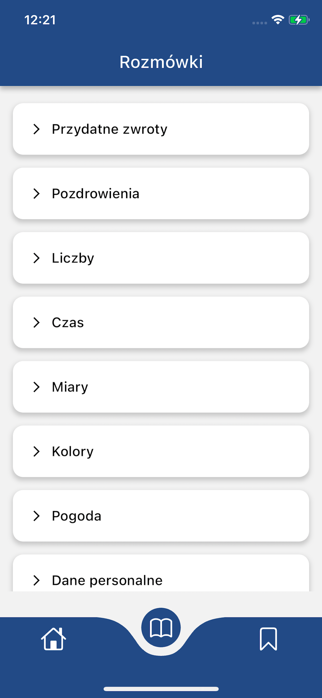 Rozmówki polsko-francuskie screenshot 2
