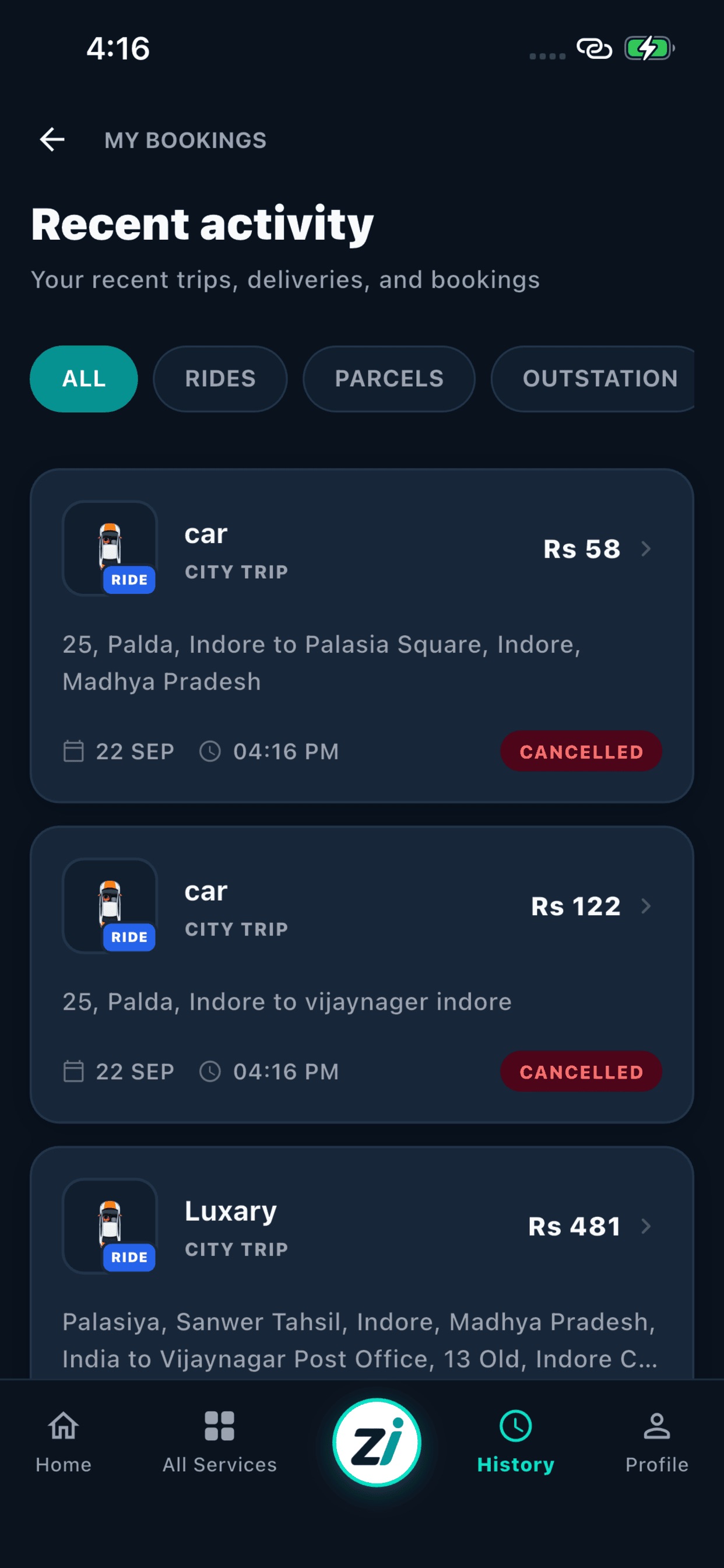Screenshot 4 of Zicab