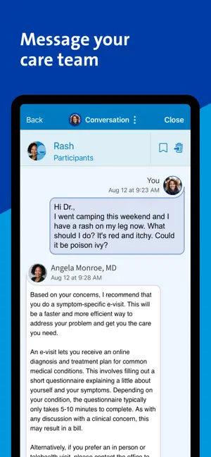 MyNorthwell iPhone screenshot 5