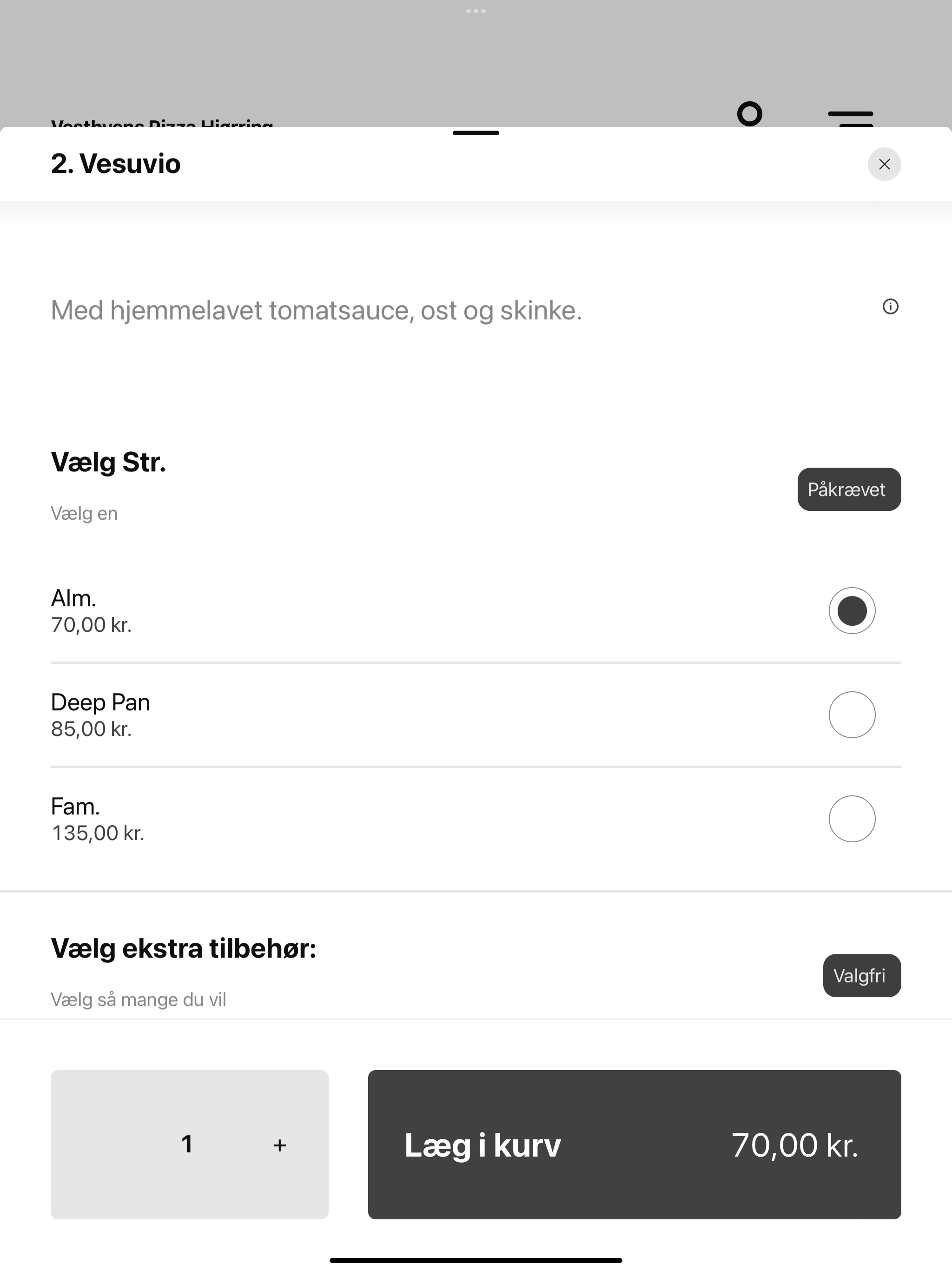 Vestbyens Pizza Hjørring screenshot 8