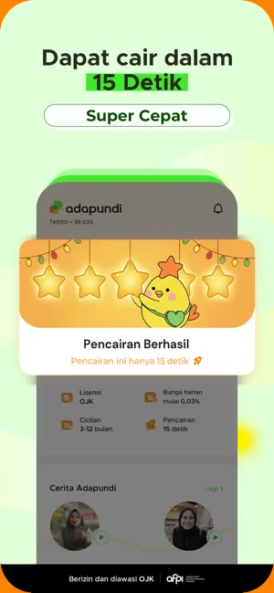 Adapundi-Pinjaman Dana Cepat iPhone screenshot 5