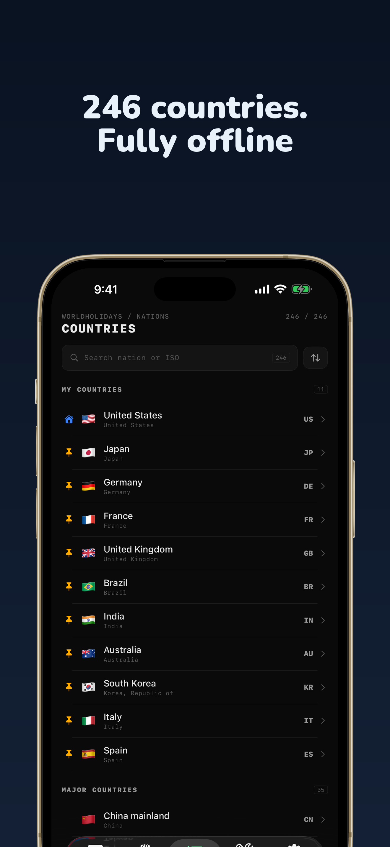 World Holidays: 246 Nations screenshot 4