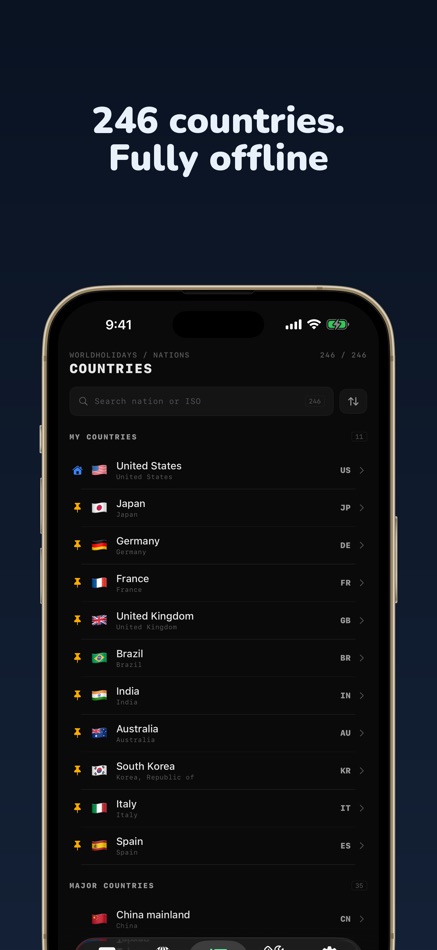 #3. World Holidays: 246 Nations (iOS) 作者: KeiK LLC