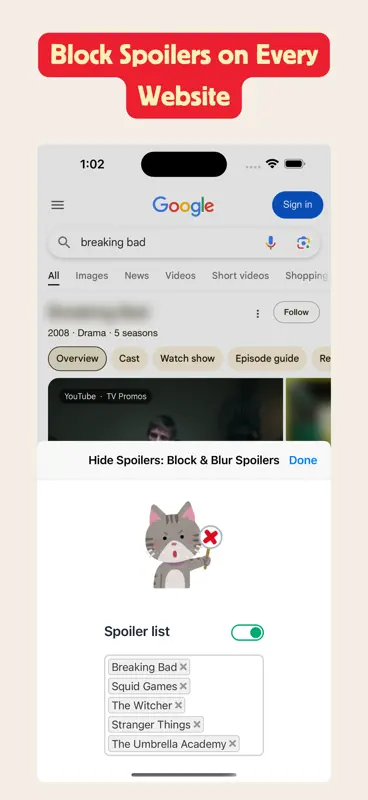 Hide Spoilers screenshot 1 of 3