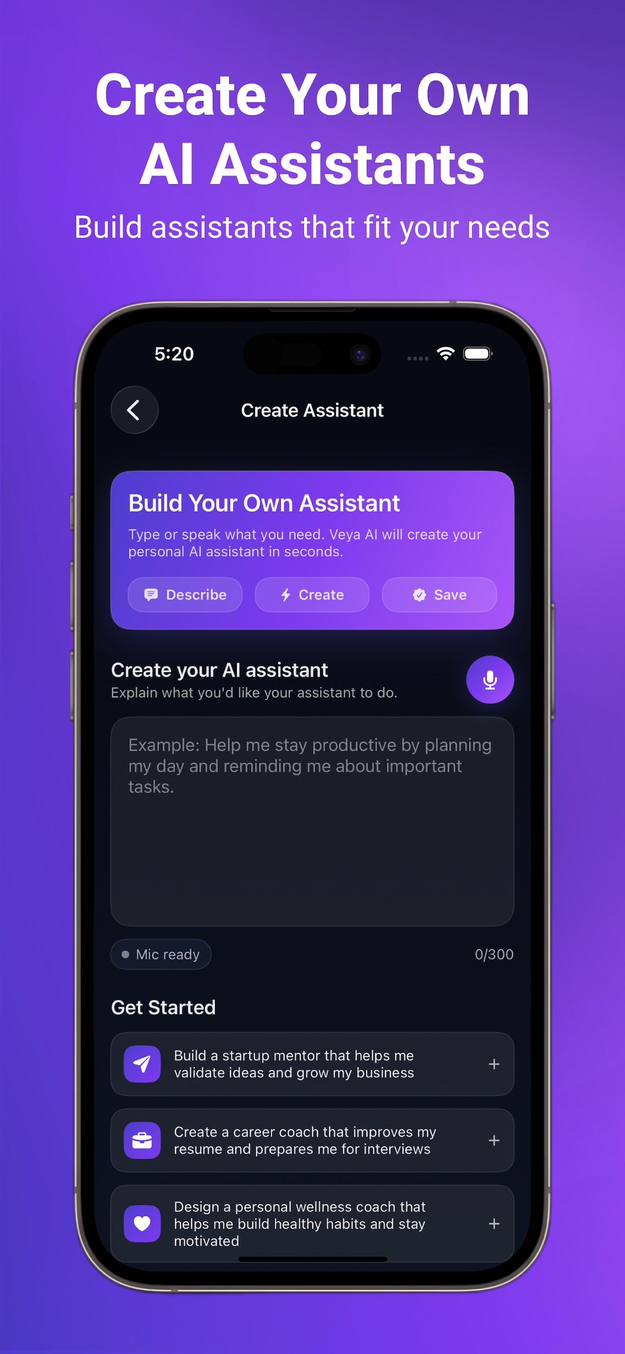 Screenshot 2 of Veya AI: Personal Assistants