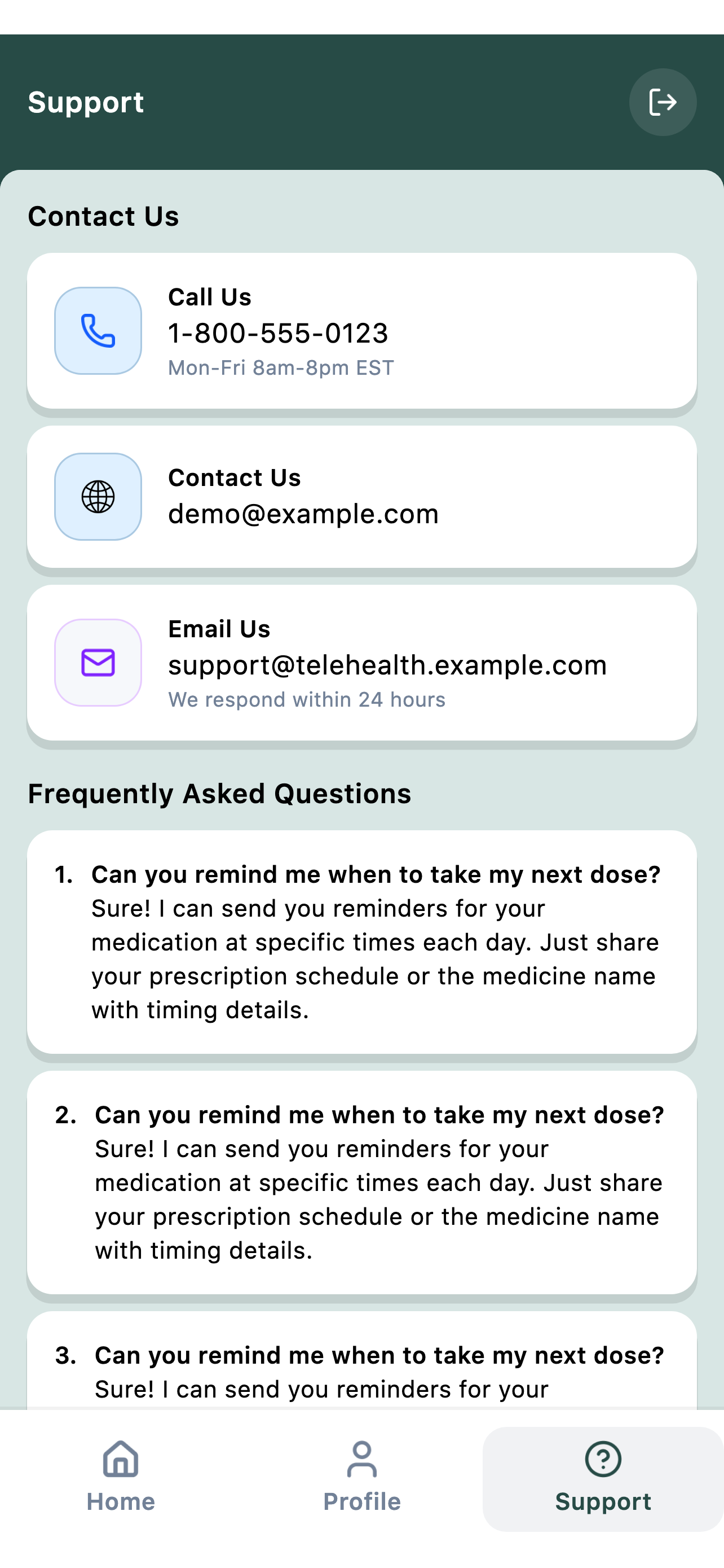 True Harbor Telehealth screenshot 3