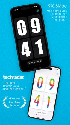 McClockface – Flip Clock screenshot 3