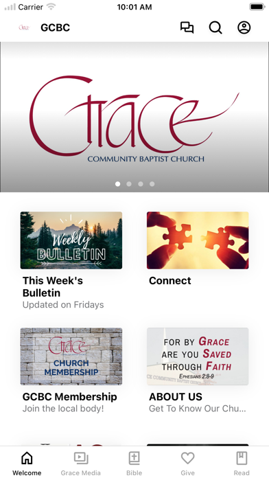 Screenshot #1 pour Grace Community Baptist OKC