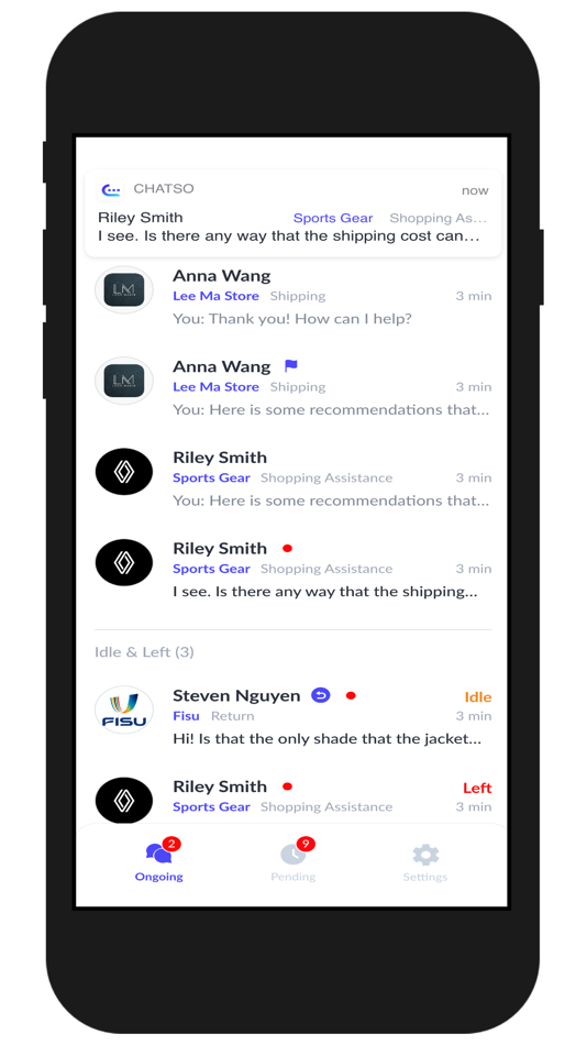 #2. Breadstack Live Chat (iOS) 由: Advesa Digital Solutions Inc