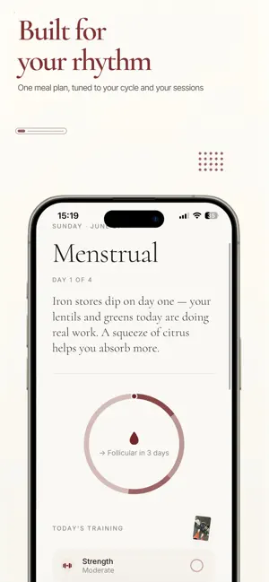 Cycle Meal Plan : LutAI screenshot 2