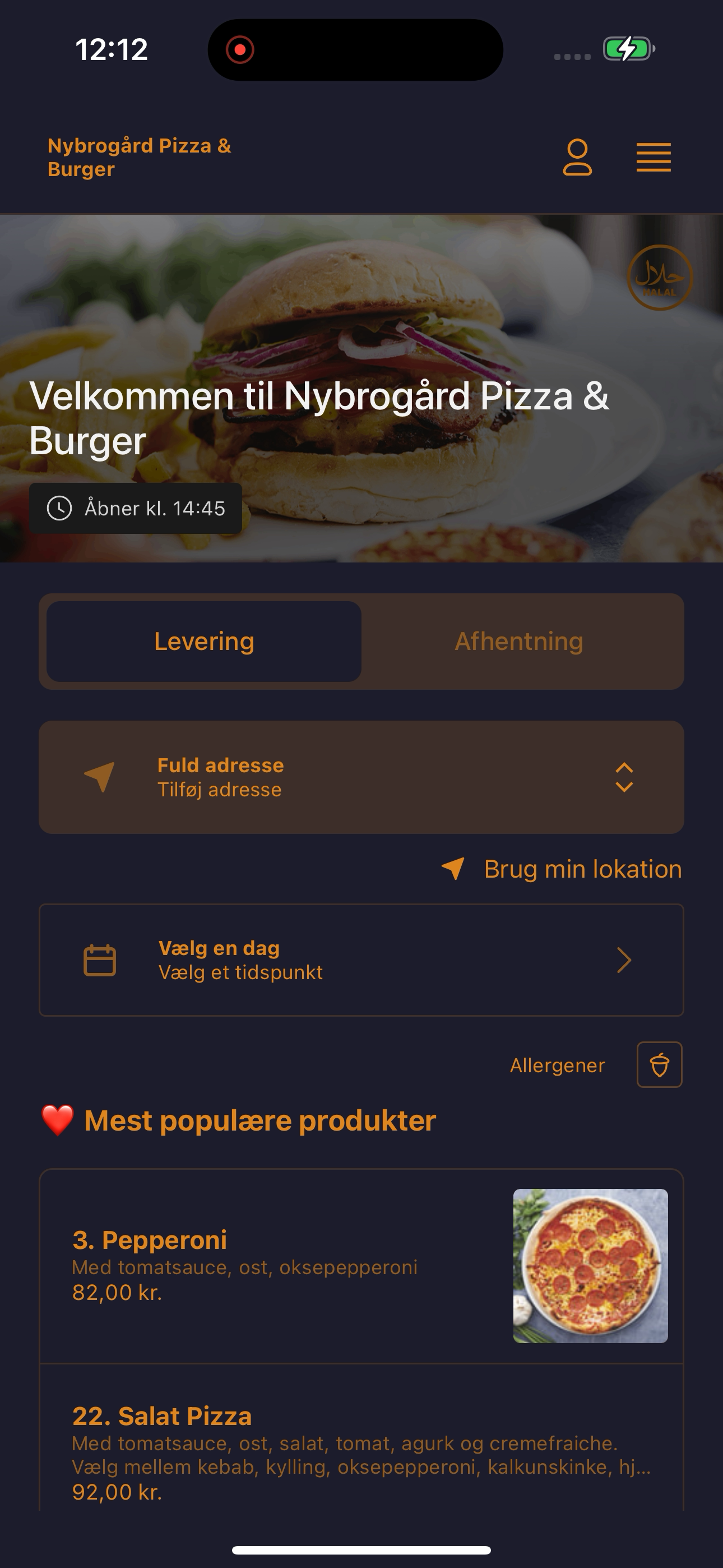 Nybrogård Pizza & Burger screenshot 5