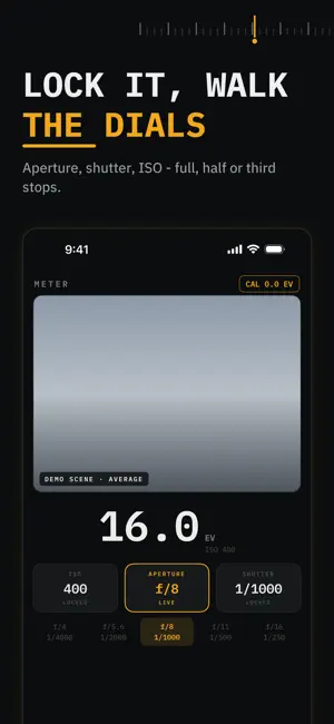 Candela: Light Meter & Log screenshot 3