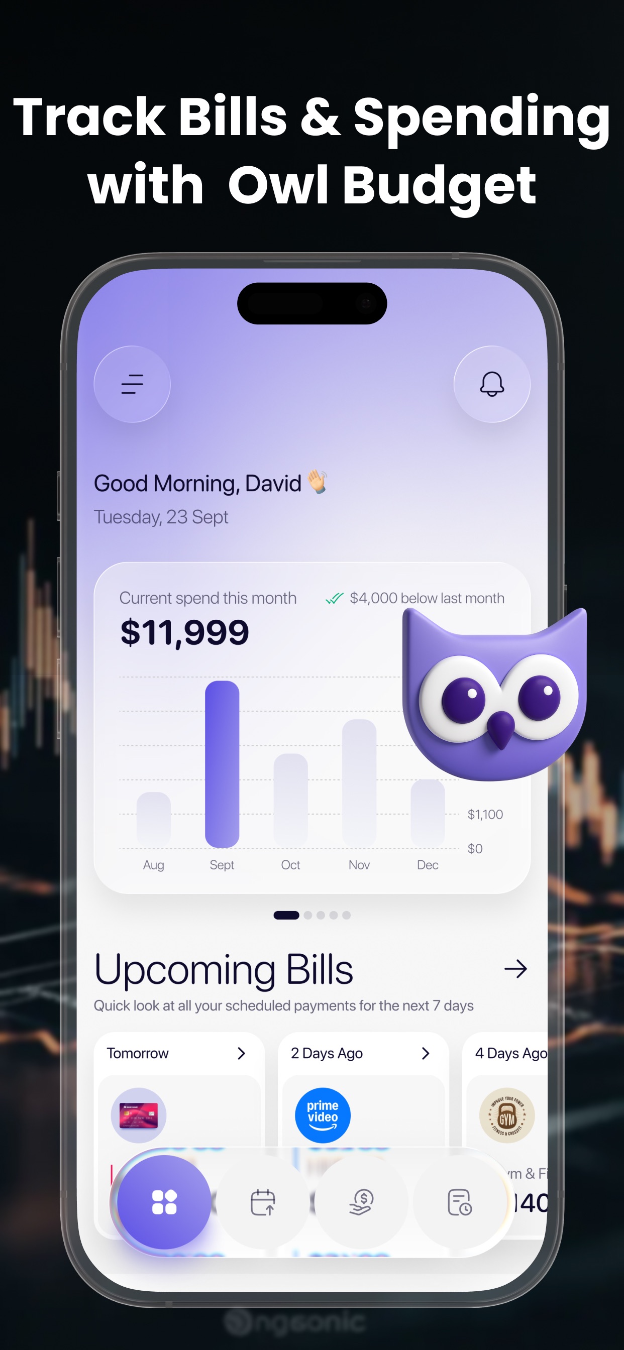 Owl Budget - Smart Money App screenshot 4