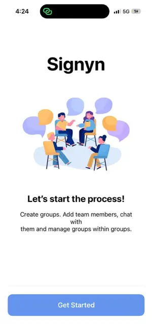 Signyn Messenger screenshot 1
