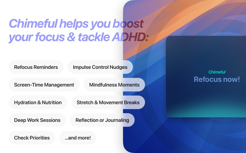Focus Chimes: Chimeful Screenshot 1 of 4