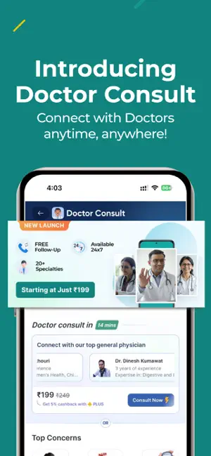 PharmEasy - Healthcare App iPhone screenshot 6