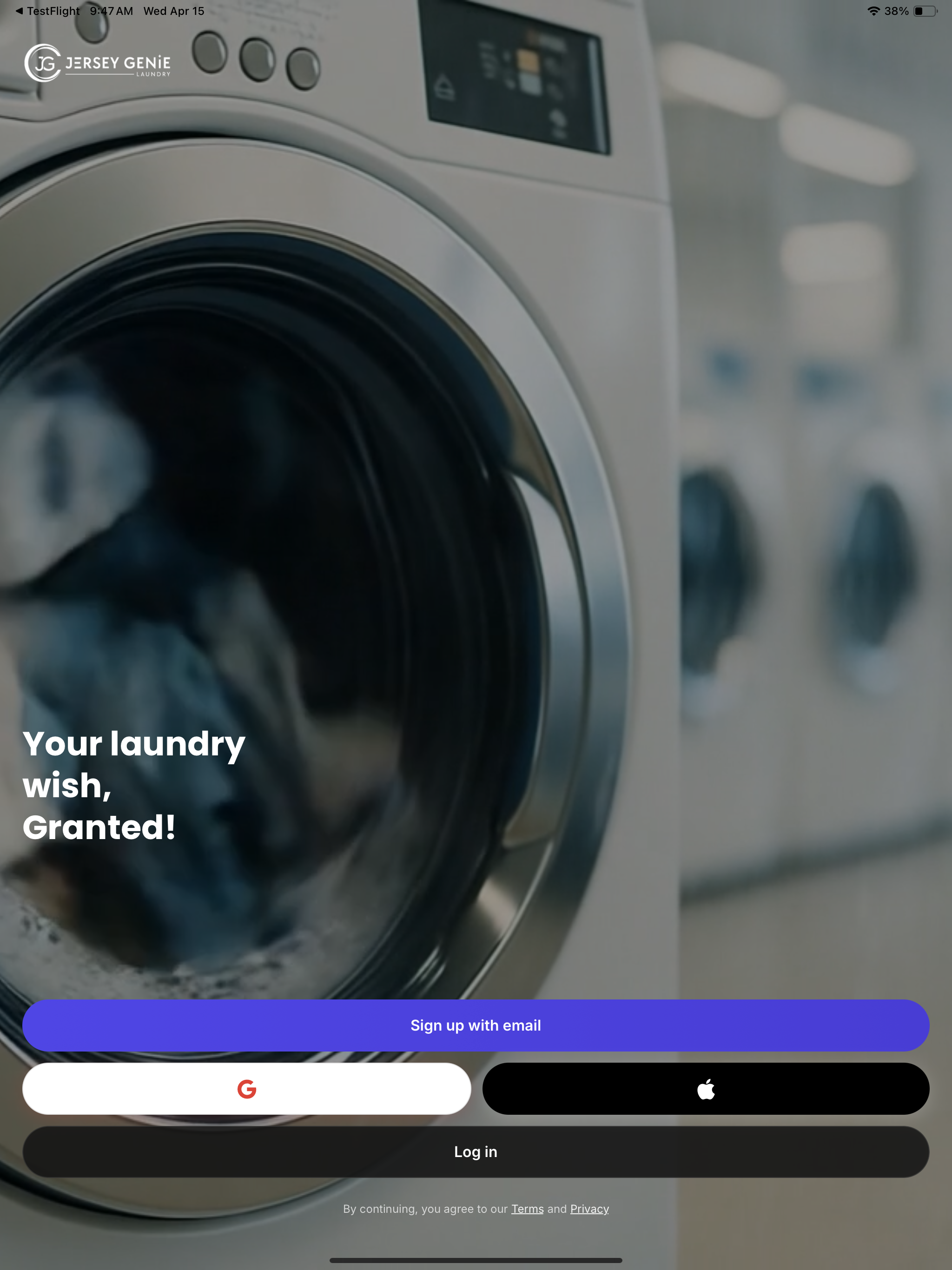 Jersey Genie Laundry screenshot 6