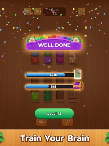 Block Sort: Color Puzzle Games iPad screenshot