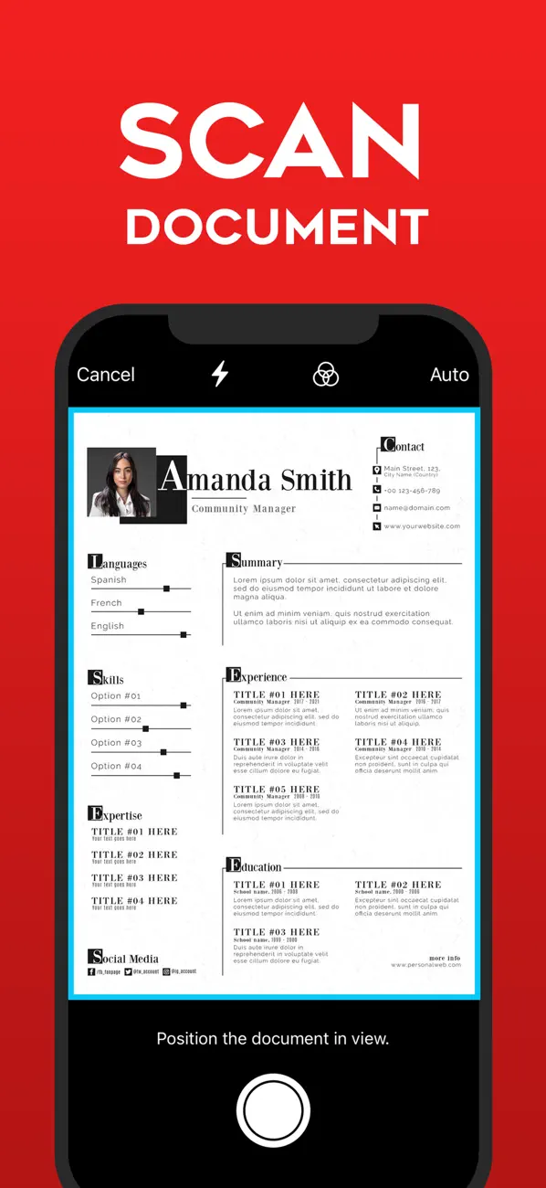 #3. Doc Scanner - Photo To PDF (iOS) By: Deepak Jalwa