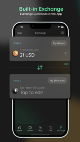 Edge - Crypto & Bitcoin Wallet screenshot