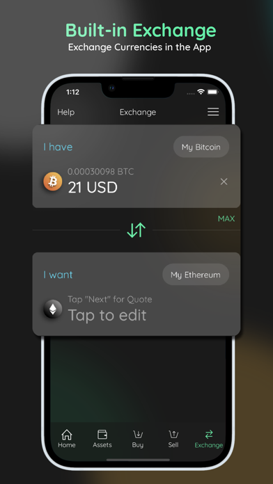 Edge - Crypto & Bitcoin Wallet iPhone screenshot 5 - Finance app