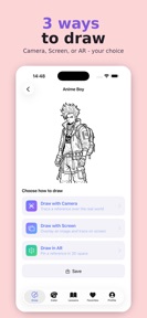 AR Draw: Trace Anime Sketch screenshot