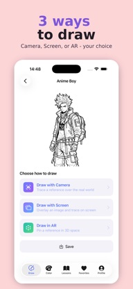 AR Draw: Trace Anime Sketch screenshot 2