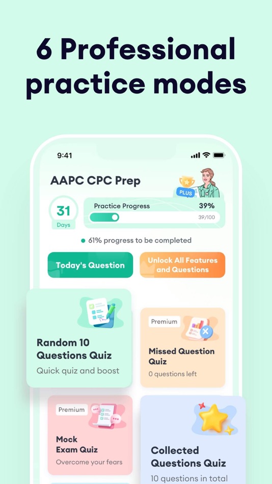 #6. Medical Coding Test Prep 2025 (iOS) 由: 秀娟 周