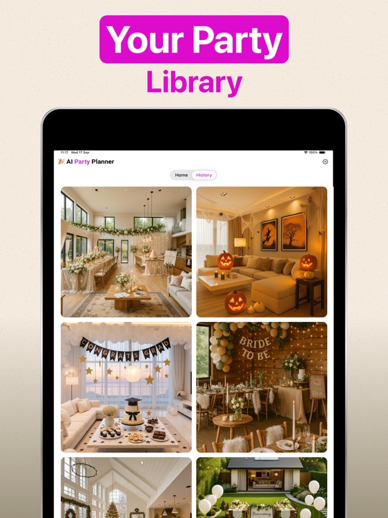 AI Party Design Event Planner screenshot-3