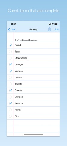 MVP Simple List Screenshot 2 of 3