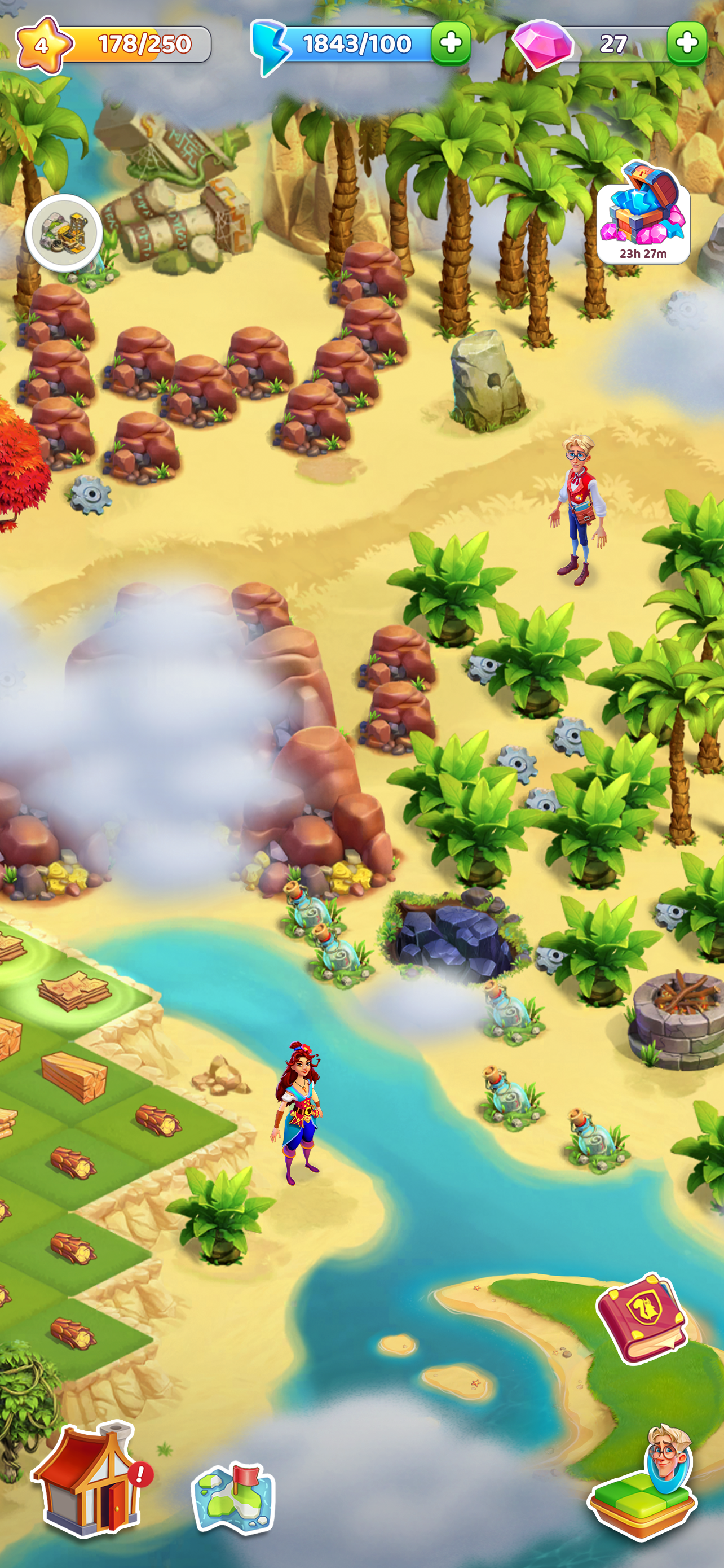 罗杰收到: 合併,建造和进化休閒遊戲. 配對拼圖