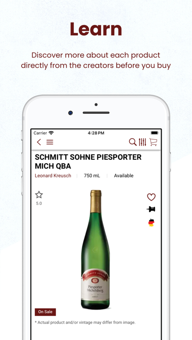 Jason's Wine & Spirits Screenshot