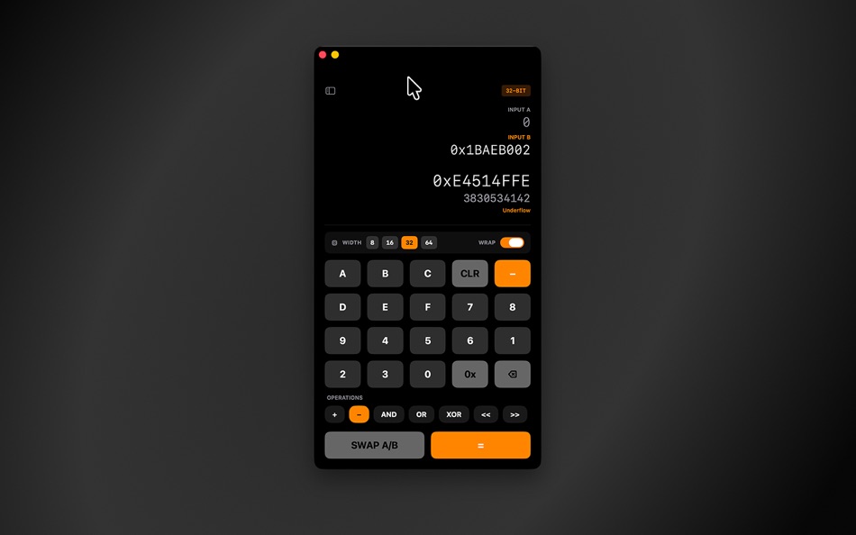 #1. ComfyHexCalc (macOS) di: aryan rogye