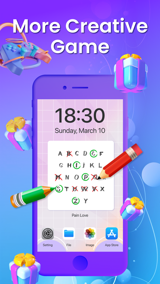 #4. Drawing Together on Lockscreen (iOS) Podle: CEM SOFTWARE LTD