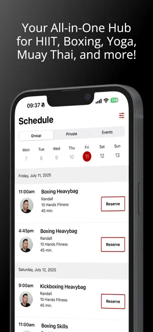 10 Hands Fitness screenshot 4