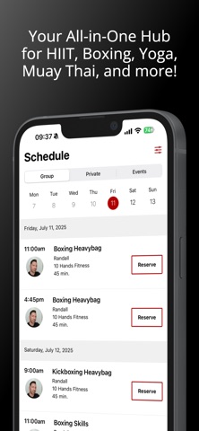 10 Hands Fitness screenshot