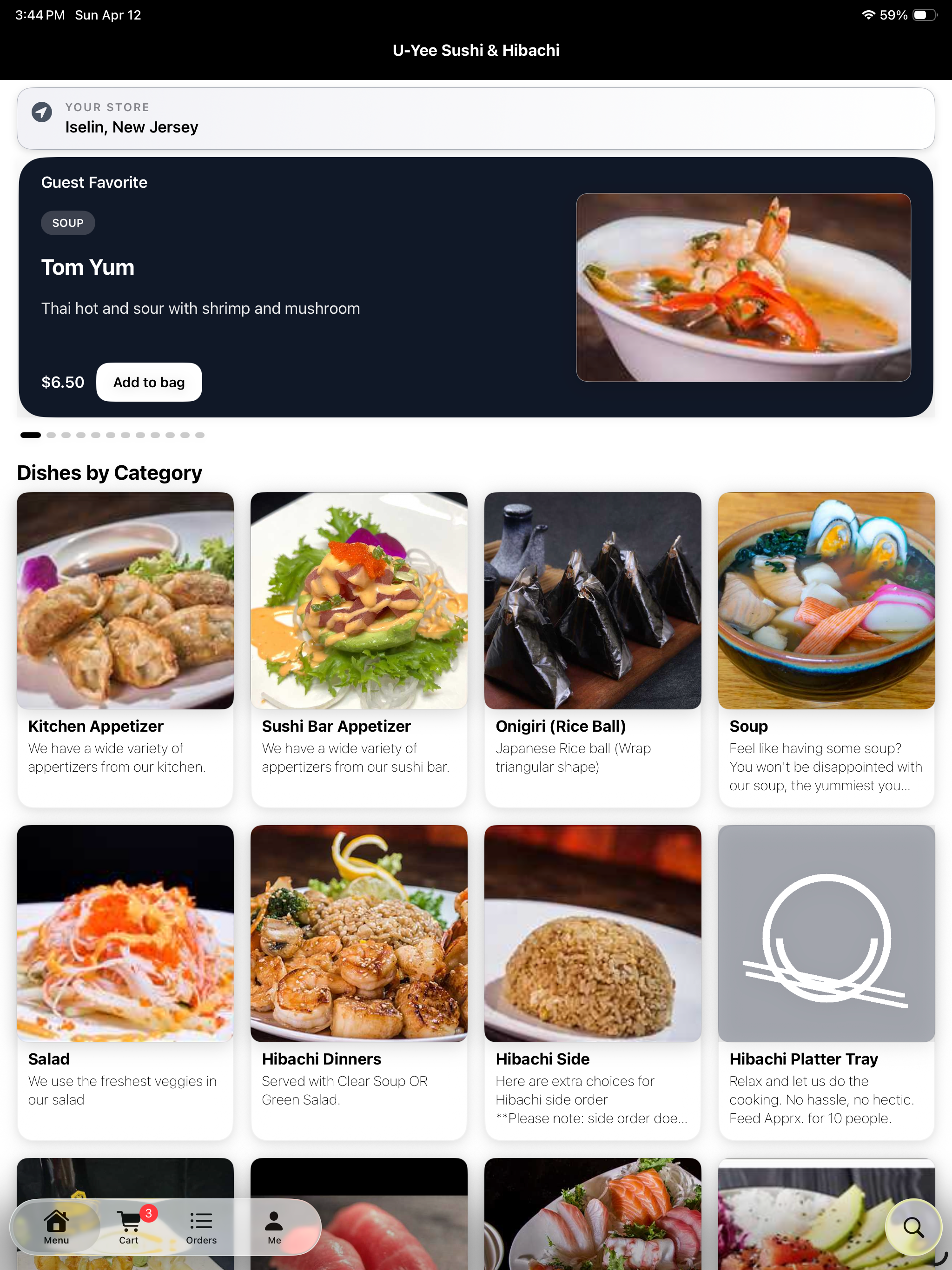 U-Yee Sushi & Hibachi