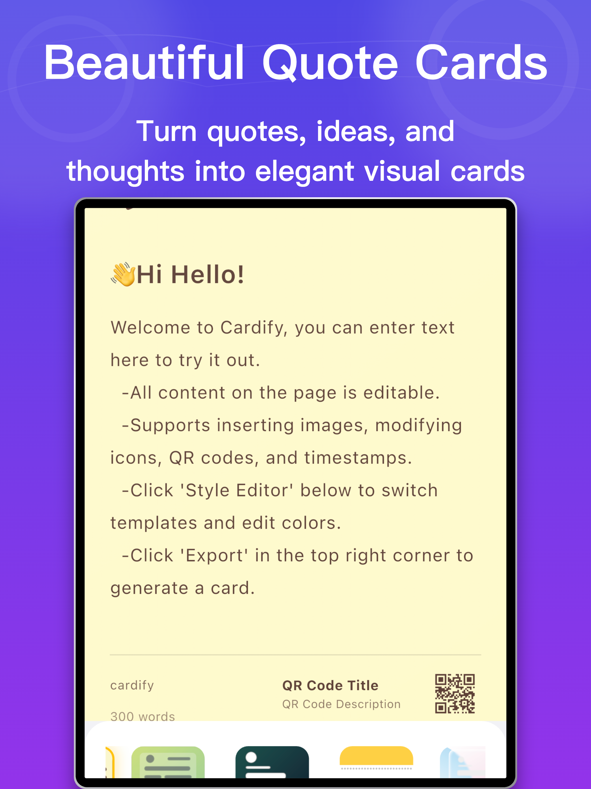 Cardify: Quote & Text Cards screenshot 8