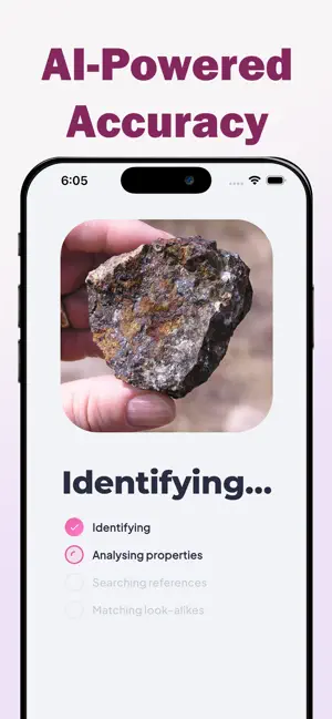 Rock Identifier - Crystal Scan screenshot 2