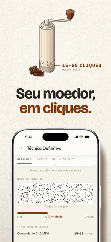 Café Coado, V60 Receitas: Gota screenshot 3 of 9