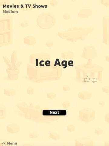 Alias & Crocodile iPad screenshot