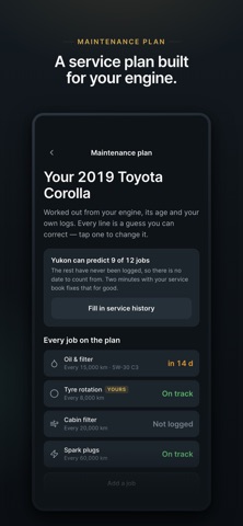 Yukon : Manage Your Cars screenshot