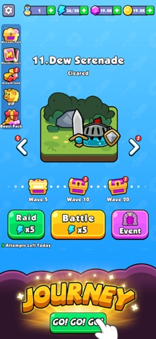 Rumble Bag: backpack battle iPhone screenshot