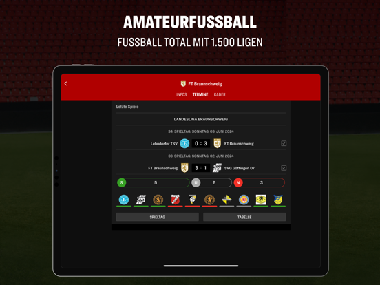 kicker Fußball News iPad app afbeelding 3