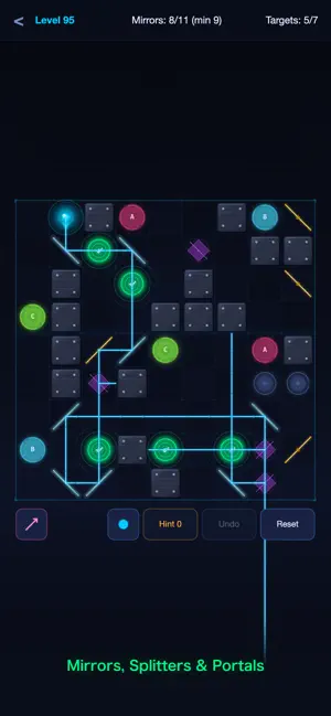 Light Chaser - Laser Puzzle screenshot 2