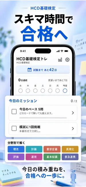 HCD基礎検定トレ screenshot 1
