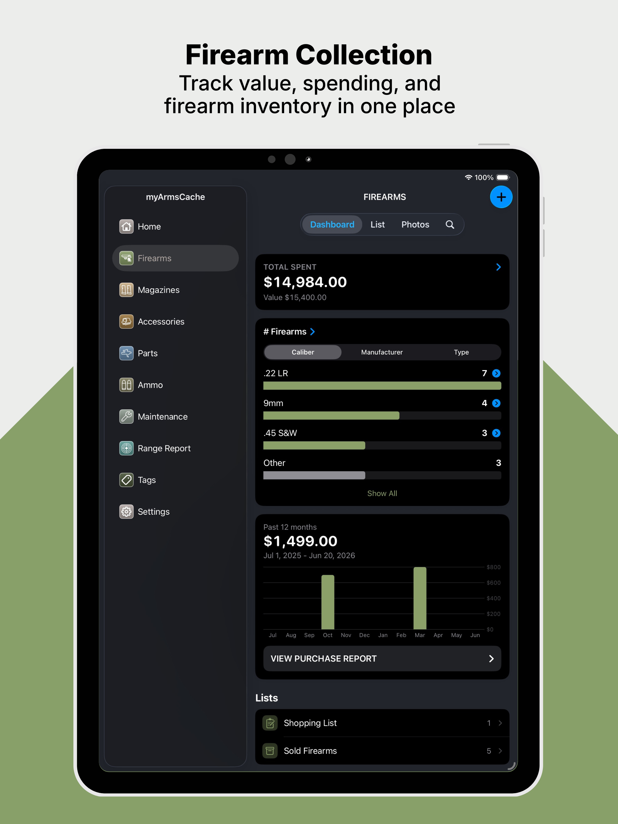 myArmsCache screenshot 14