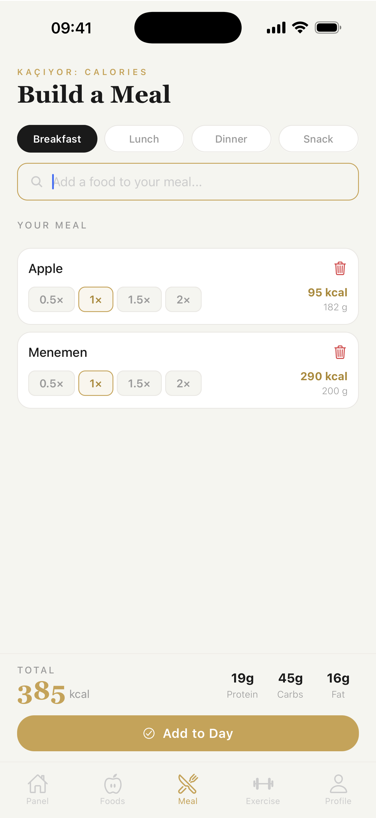 Kaçıyor: Calories screenshot 2